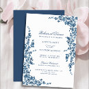 Search for navy rehearsal dinner invitations Classic