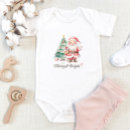 Search for christmas tree baby clothes watercolor