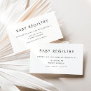 Search for baby registry invitations Typography