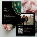 Search for green and black wedding invitations All in one