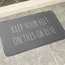 Search for funny bath mats text