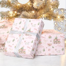 Search for baby girl wrapping paper Pink