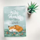 Search for fox baby boy shower invitations Cute