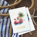 Search for pool christmas cards Tropical