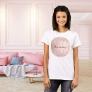 Search for rose gold tshirts pink