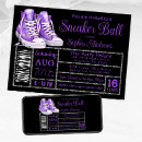 Search for sneakers birthday invitations Sneaker ball