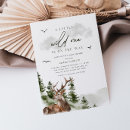 Search for tree baby shower invitations Watercolor pine trees