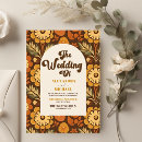 Search for floral arch wedding invitations Bohemian