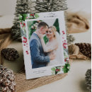 Search for holiday wedding announcement cards Merry christmas