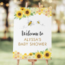 Search for sunflower baby shower decor Honeycomb