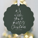 Search for ornaments christmas cards Typography