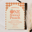 Search for peach invitations One sweet peach