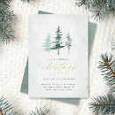Search for winter holiday invitations Gold foil