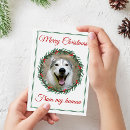 Search for pet holiday cards Fur baby
