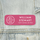 Search for pink name tags Corporate