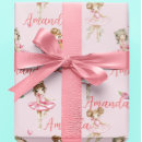 Search for ballerina wrapping paper Pink