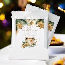 Search for christmas tea favors Watercolor