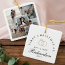 Search for monogram ornaments mr and mrs