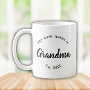 Search for first time grandma mugs Grandmother