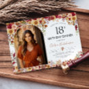 Search for floral 18th birthday invitations Modern