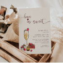 Search for love is sweet invitations Dessert
