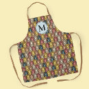 Search for colourful aprons whimsical