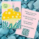 Search for mushroom business cards Whimsical