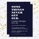 Search for humorous party invitations Typography