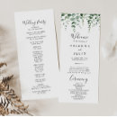 Search for church wedding programs Simple order of service