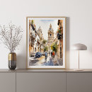 Search for vintage spain travel posters Watercolor