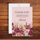 Search for burgundy thank you cards Elegant
