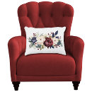 Search for cream and burgundy pillows Watercolor