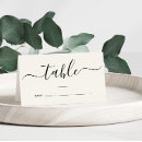 Search for calligraphy wedding place cards Simple