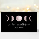 Search for yoga business cards celestial