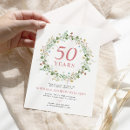 Search for 50th wedding anniversary invitations golden
