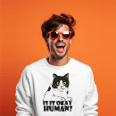 Search for funny cat sayings tshirts For him