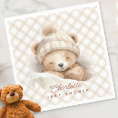 Search for boho baby shower napkins Bear
