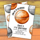Search for girls basketball party invitations Boy
