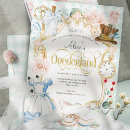Search for tea birthday invitations Alice in wonderland