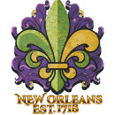 Search for fleur de lis tshirts Neworleans
