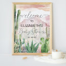 Search for boho baby shower signs Watercolor