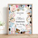 Search for alice in wonderland posters Whimsical