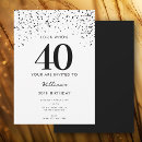 Search for look whos 40 invitations 40 years old
