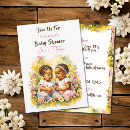 Search for african american baby shower invitations Watercolor