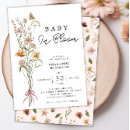Search for trendy baby shower invitations girl