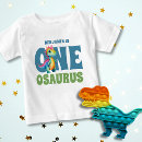 Search for dinosaur first birthday baby clothes One year old