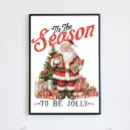 Search for vintage santa posters Festive