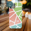 Search for pastel color iphone cases Geometric
