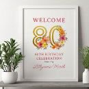 Search for 80th birthday Floral