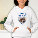 Search for dog hoodies heart